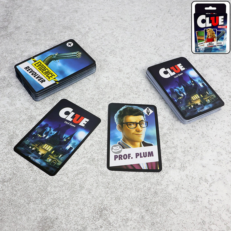 Clue Card Game Mystery Detective Game of Who, Where & With What