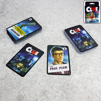 Clue Card Game Mystery Detective Game of Who, Where & With What