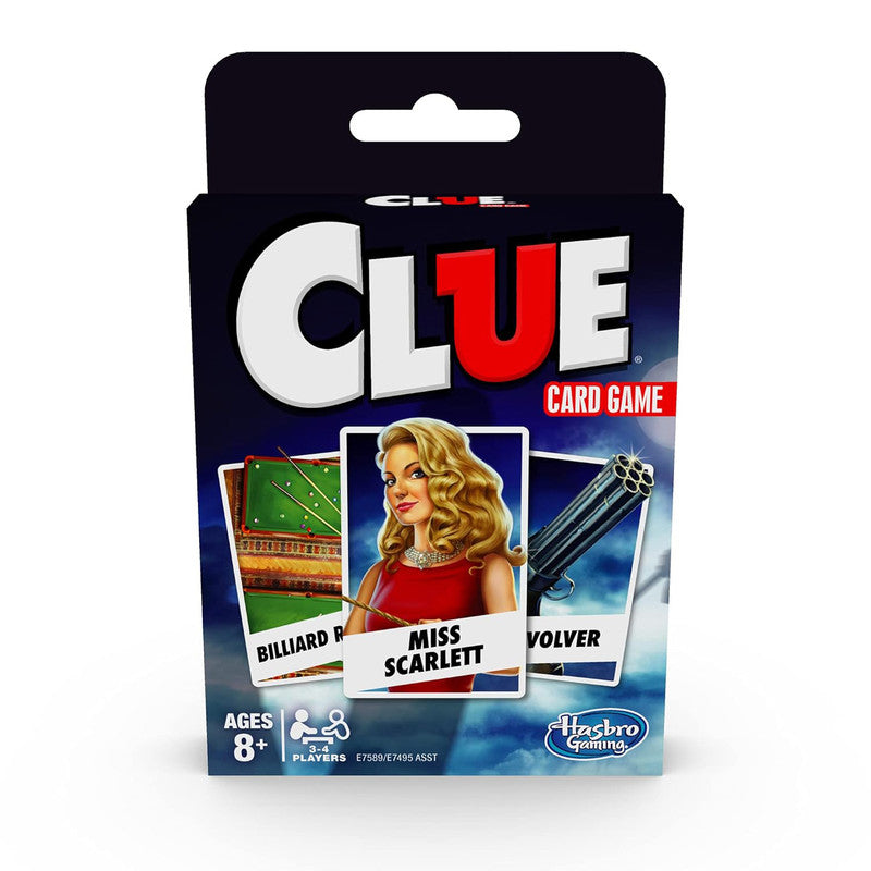 Clue Card Game Mystery Detective Game of Who, Where & With What