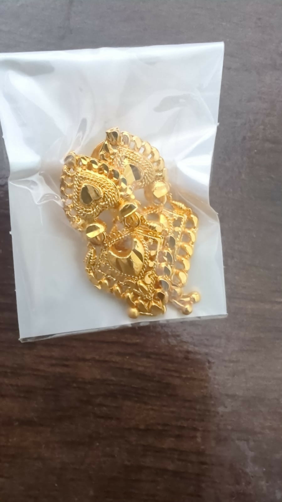 Fashionable Gold Tone Jhumki | Traditional & Modern Fusion Earrings