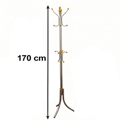 Metal stand sturdy base detail