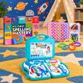 Kids Educational Learning Combo – Spelling Puzzle, Doctor Play Set & Colourful Linking Rings