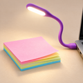 USB Flexible LED Desk Light & Multicolour Sticky Notes Combo