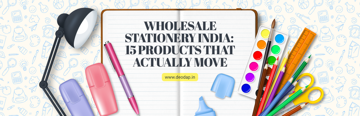 Wholesale Stationery India: 15 Products That Actually Move