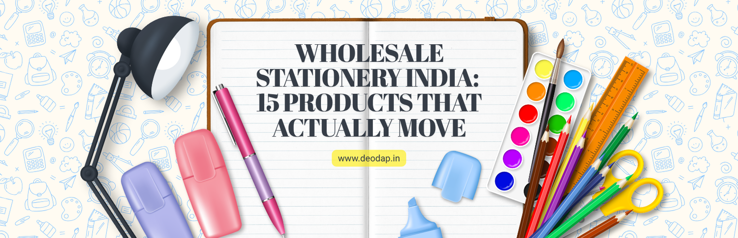 Wholesale Stationery India: 15 Products That Actually Move