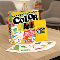 Color Addict Fast-Paced Colour Matching Family Card Game
