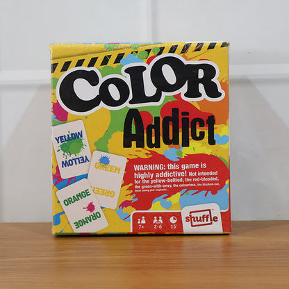 Color Addict Fast-Paced Colour Matching Family Card Game
