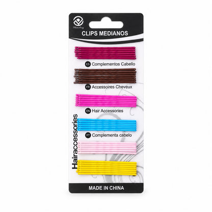 Metal Hair Pins with Wavy Design for Bun Updo and Everyday Hair Styling (38 Pc)