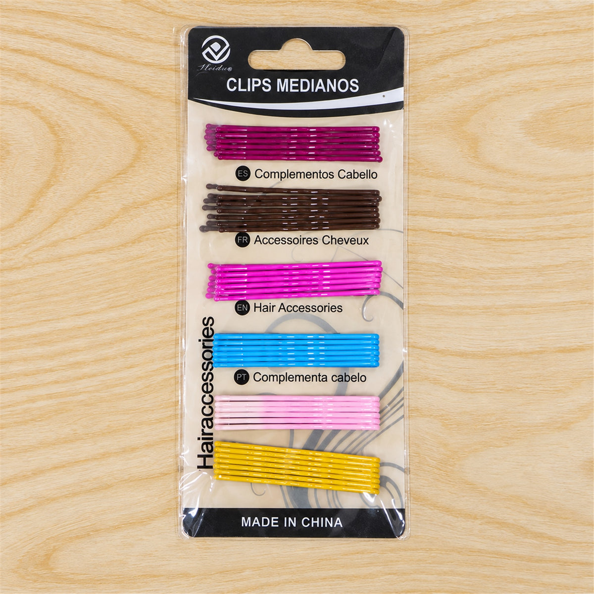 Metal Hair Pins with Wavy Design for Bun Updo and Everyday Hair Styling (38 Pc)