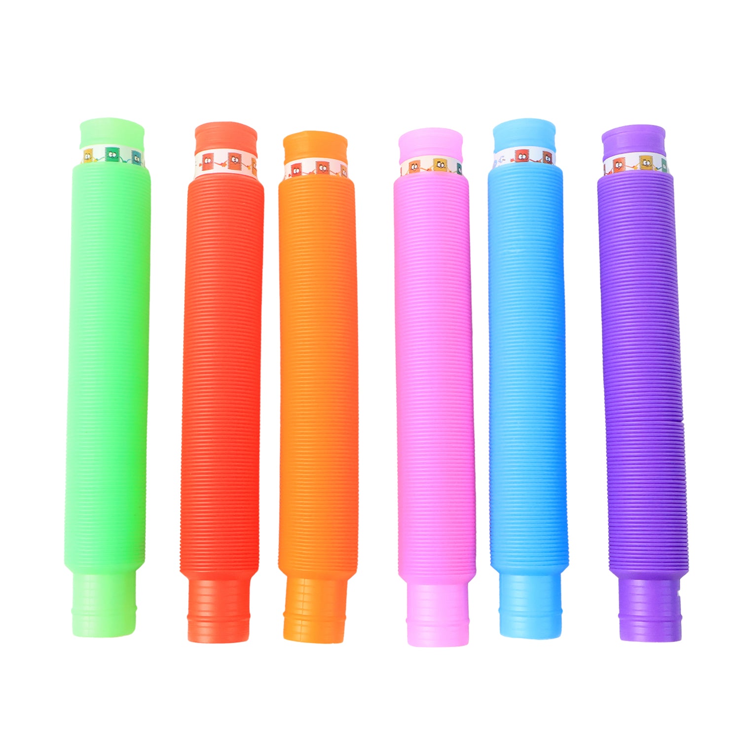 LED Glow Pop Tube Fidget Toy (Mix Color / 1 Pc)