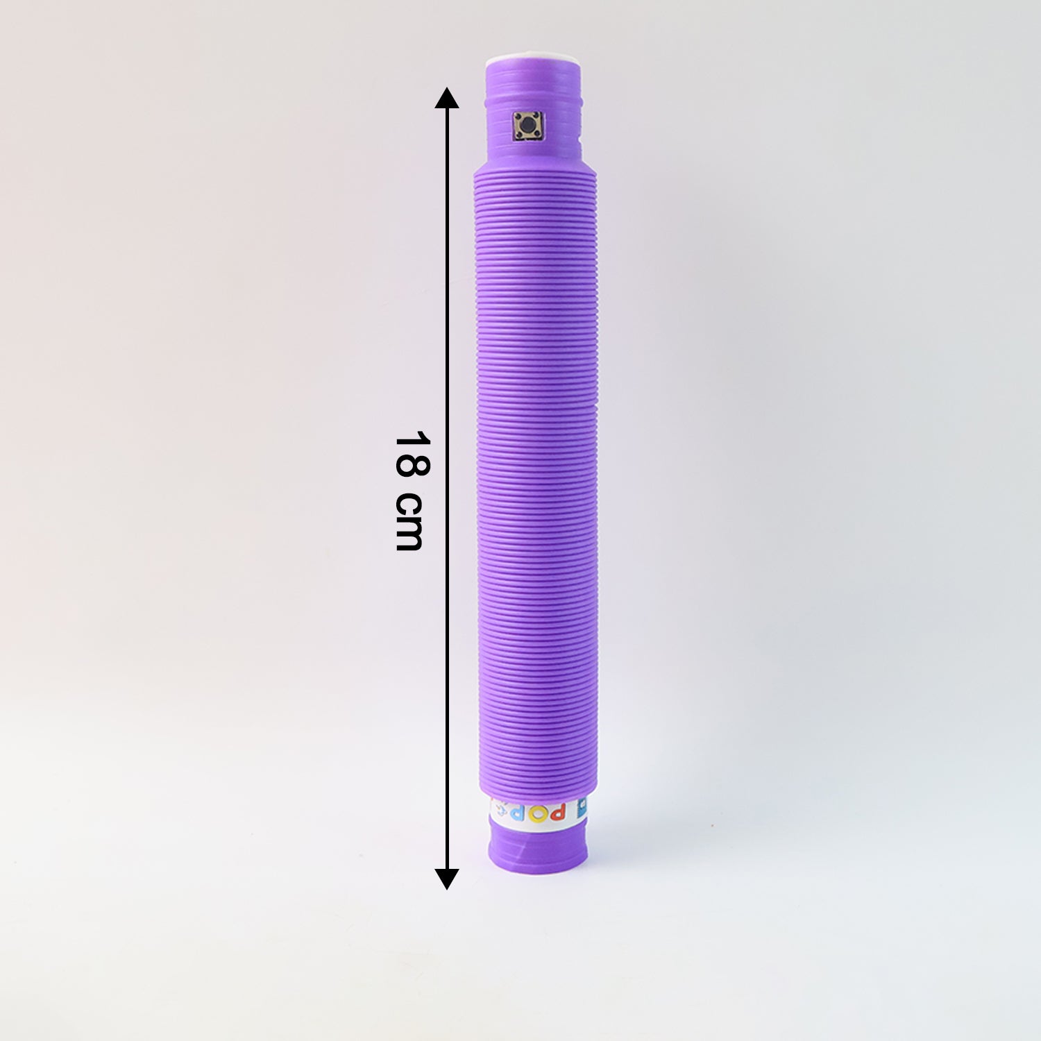 LED Glow Pop Tube Fidget Toy (Mix Color / 1 Pc)