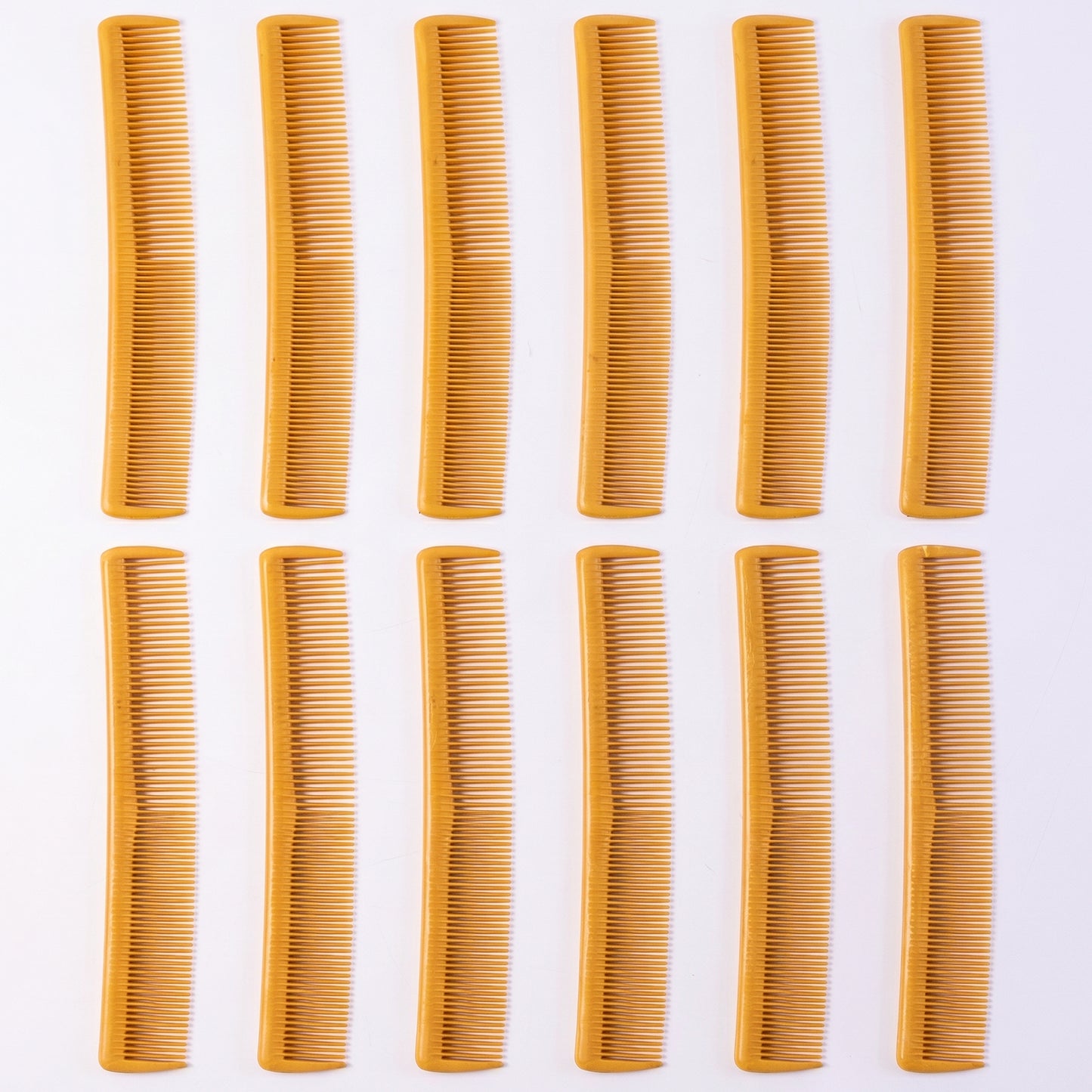 12 Pc Set, Premium Quality Plastic Hair Comb