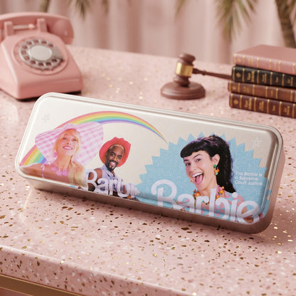 kids stationery gift set metal pencil box