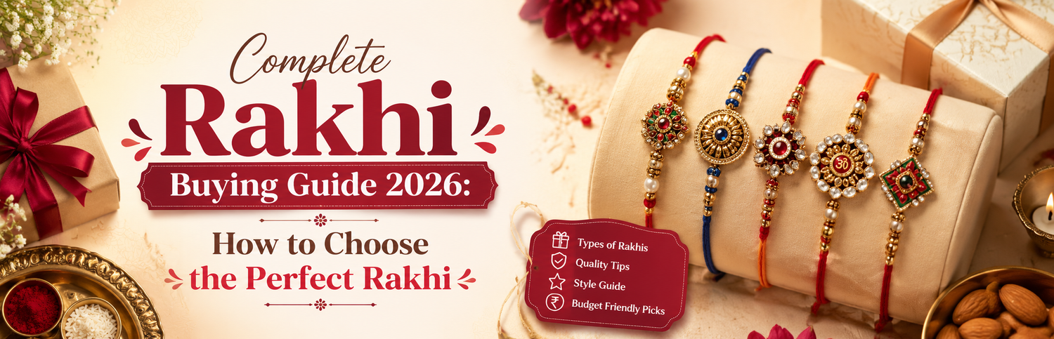 Complete Rakhi Buying Guide 2026: How to Choose the Perfect Rakhi