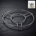 Stainless Steel Hot Pot Stand – Durable Heatproof Cookware Rack