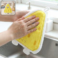 Cartoon Microfiber Hanging Hand Towel Quick Dry Kitchen Wipe Cloth (1 Pc)