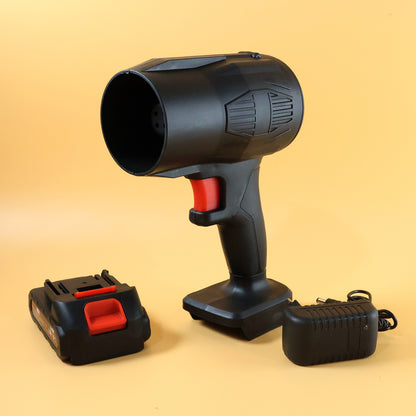 High-Power Cordless Leaf Blower Fan with Rechargeable Battery (1 Pc)