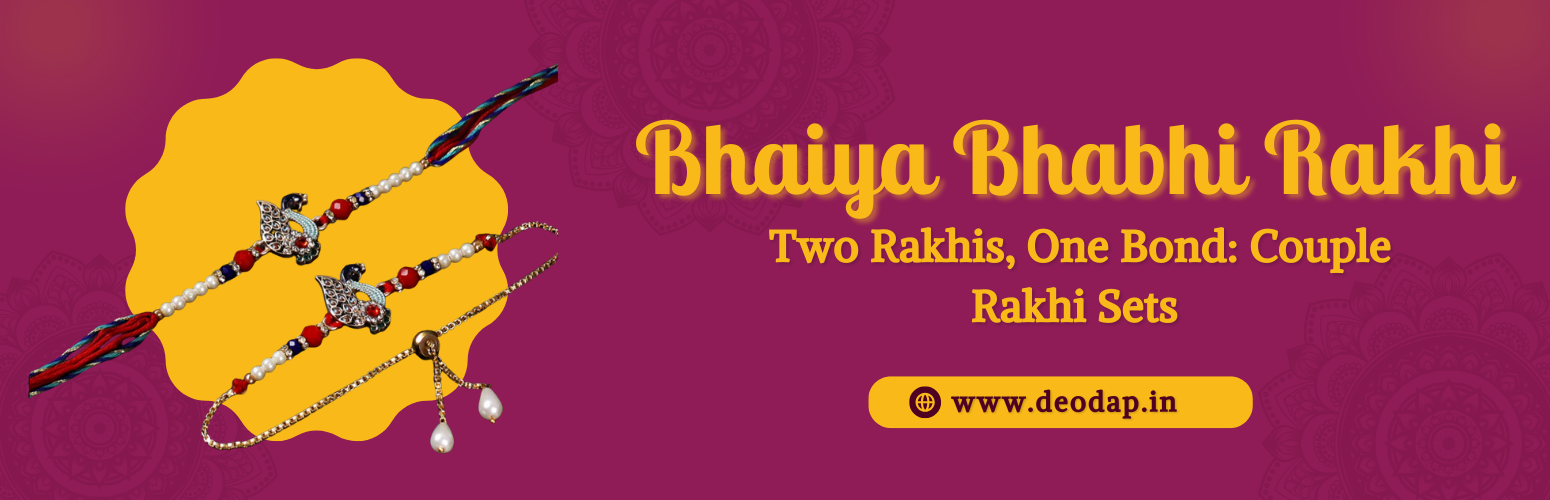 Two Rakhis, One Bond: Couple Rakhi Sets That Celebrate Bhaiya & Bhabhi