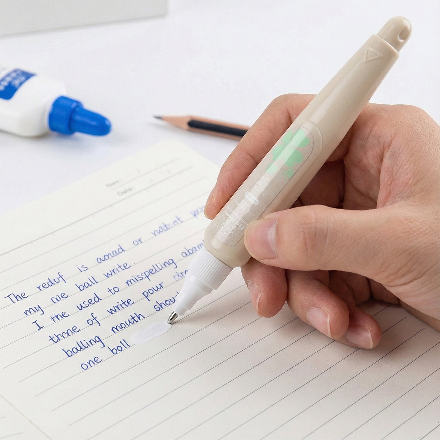 Multipurpose Craft Glue & Correction Pen Combo (1 set)