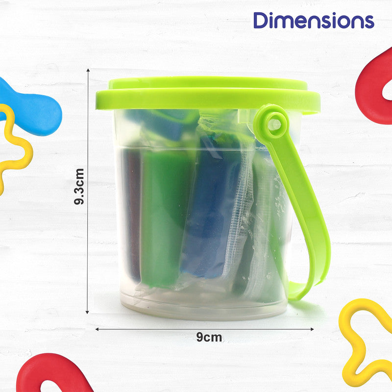 Aditi Kids Fun Dough Set with 20 Soft Dough Sticks and Shape Molds
