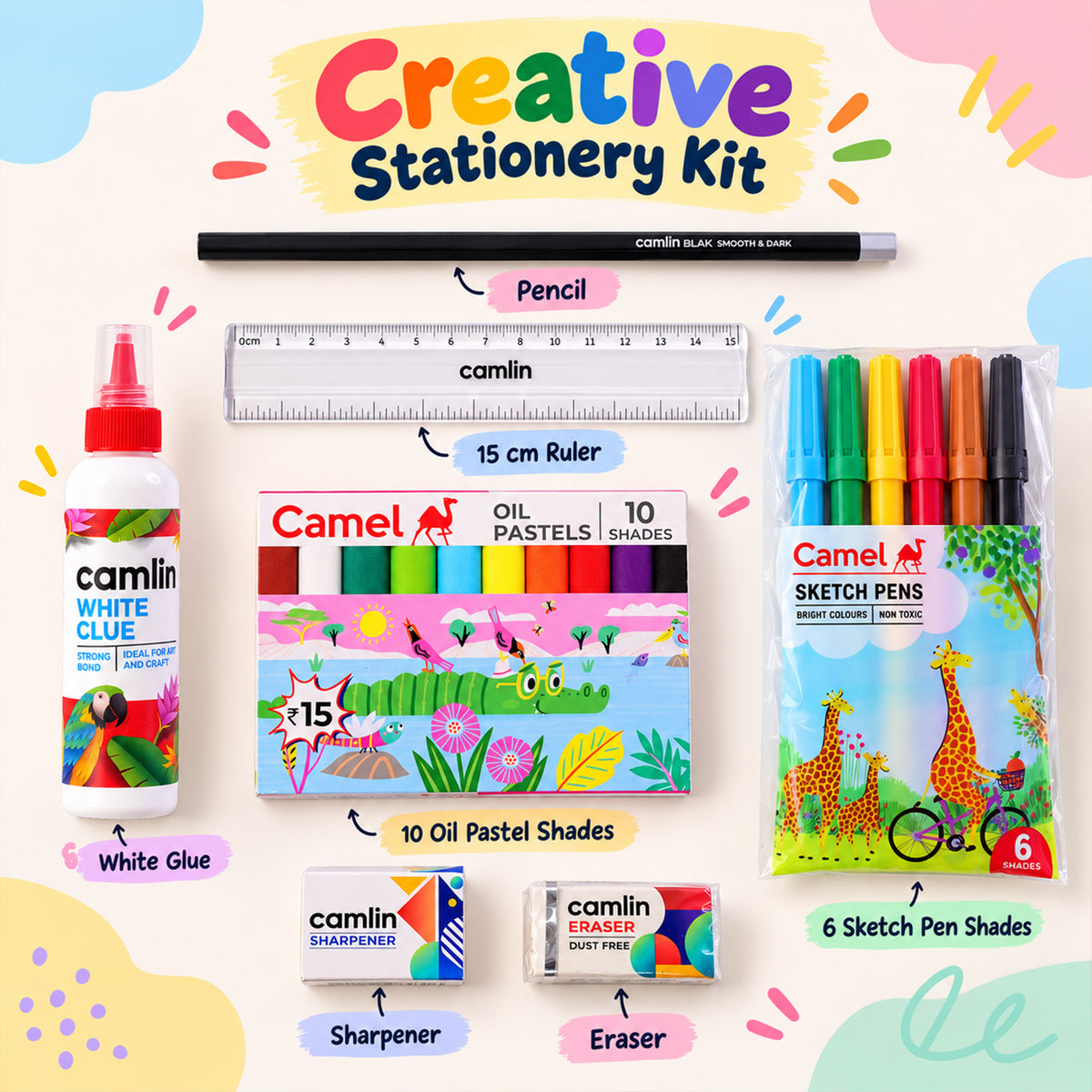 Camel Creative Stationery Kit