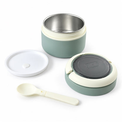 Insulated Lunch Box – Airtight, Leak-Proof with Spoon | Ganesh