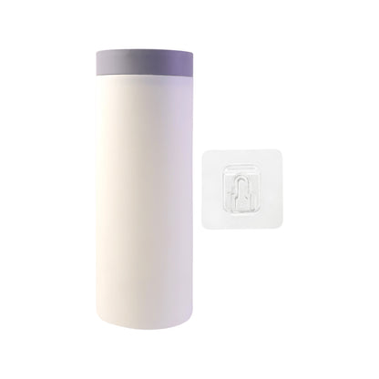 Vertical paper cup dispenser mounted on wall