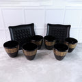 Ceramic Bowl and Cup Set – 8 Pc Dining Collection | Indo Glow