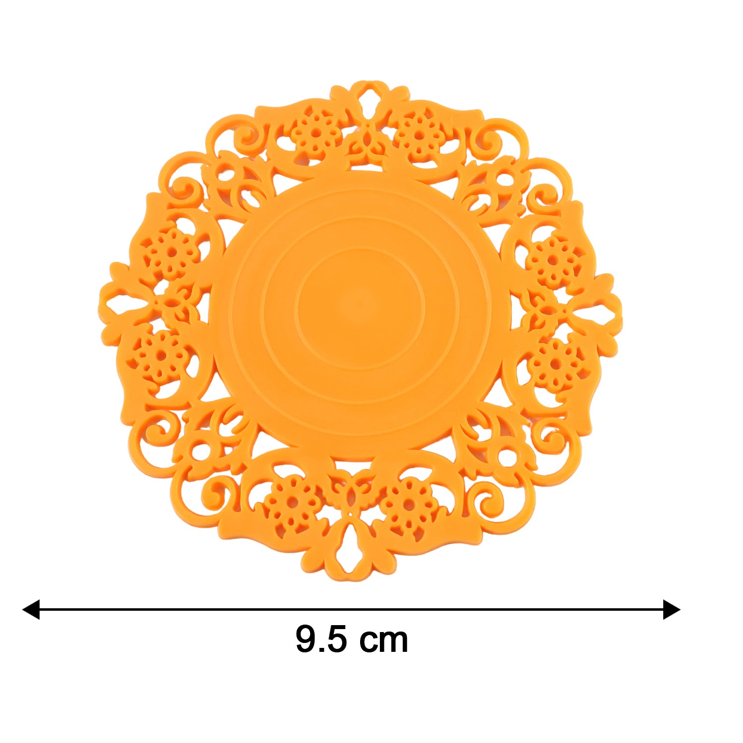 Heat-Resistant Decorative Hot Mat & Cup Coaster Set (10 cm, 2 Pc Set)