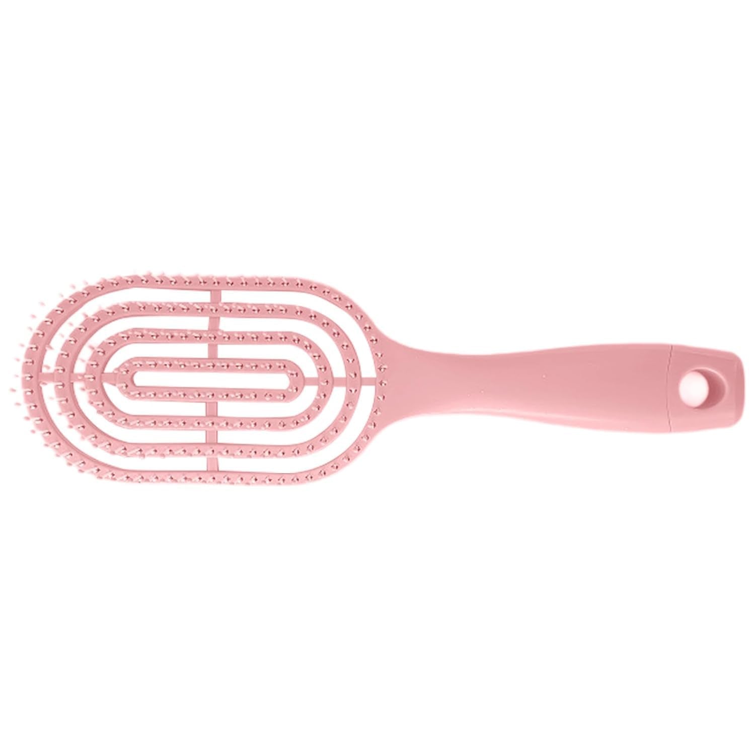 Curved Vented Styling Massage Hair Brush Detangling Comb for Men and Women (1 Pc)