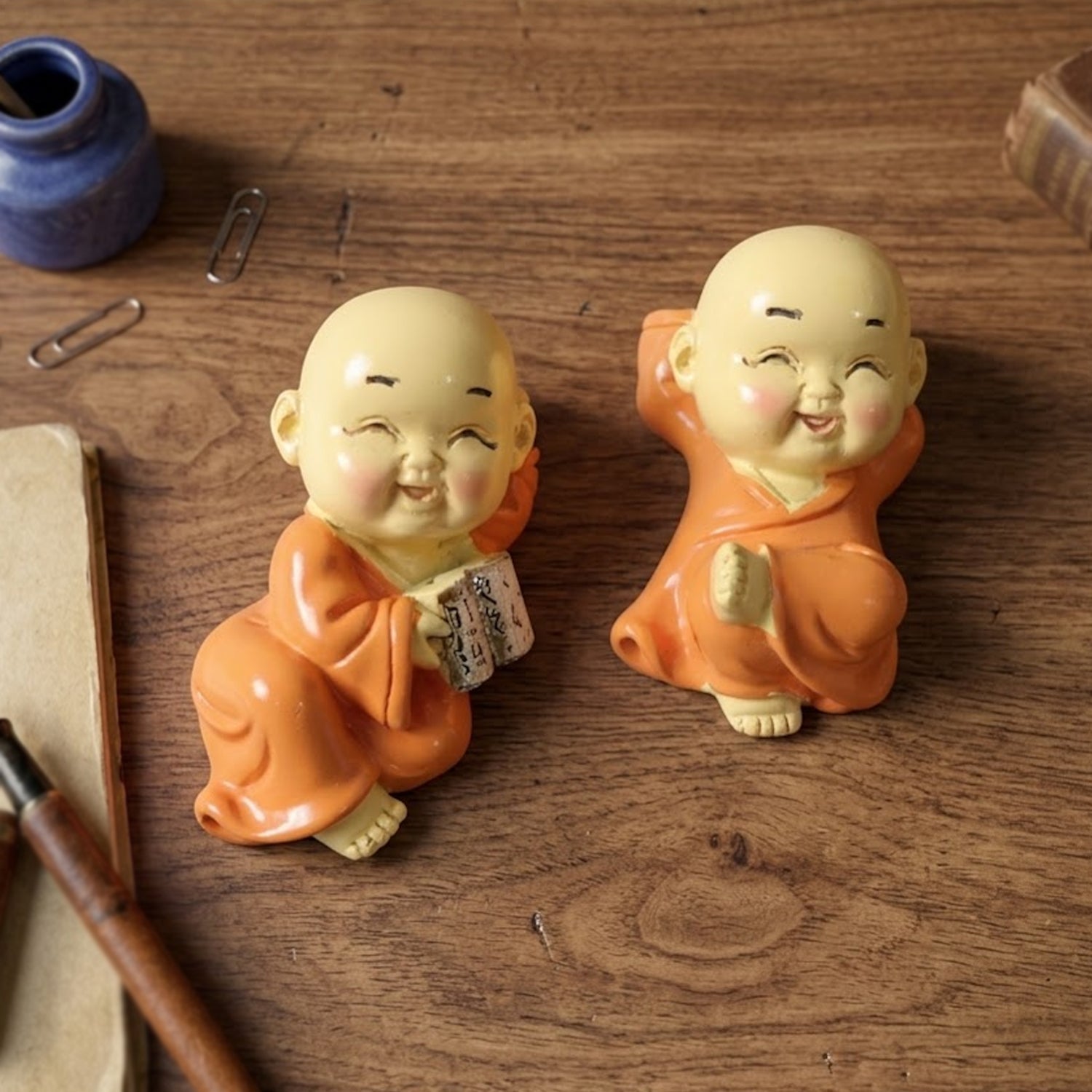 Mini Monk Buddha decorative idol figurines