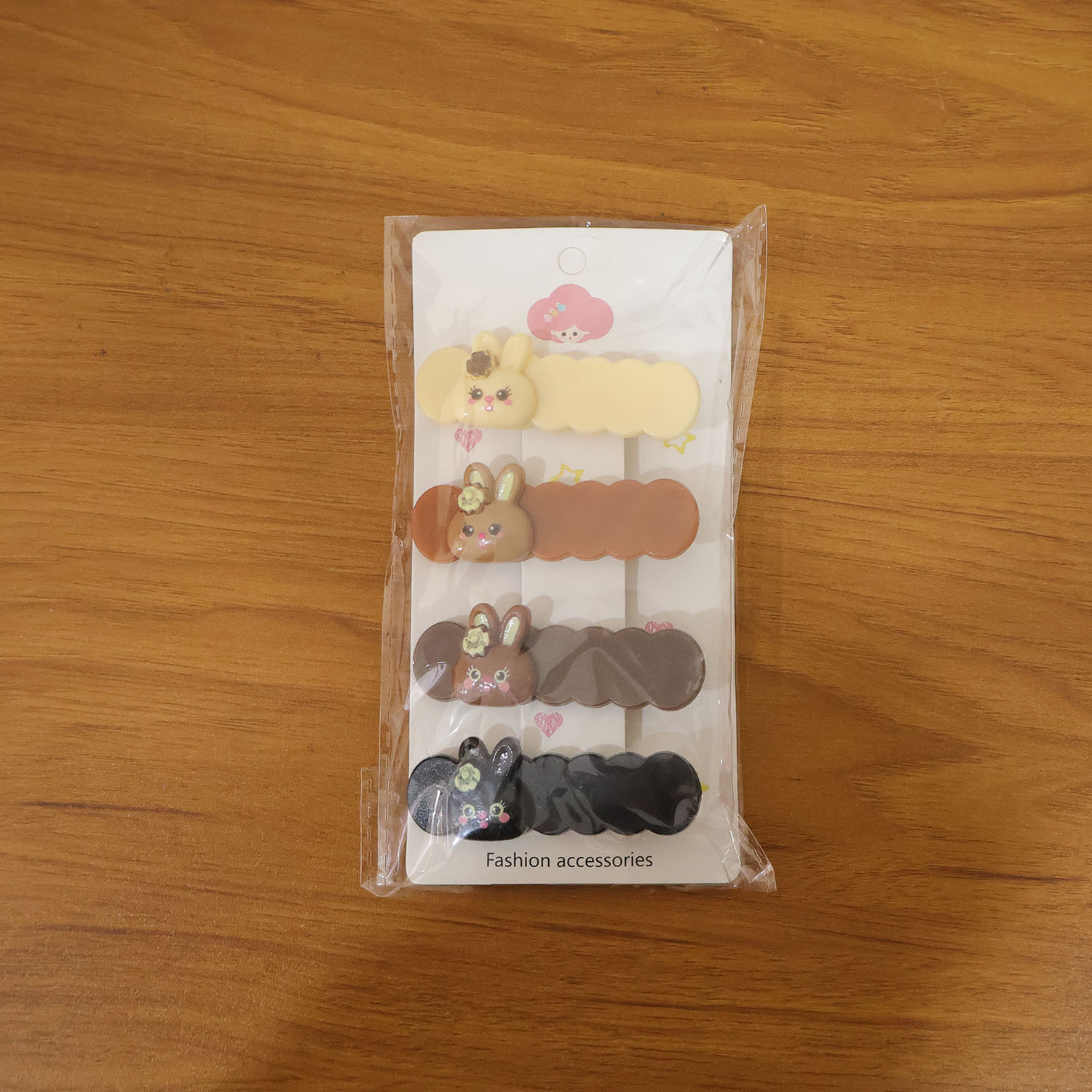 Trendy rabbit cartoon hair clips