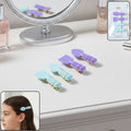Spoon & Spatula Hair Clip Set – Cute & Lightweight 4 Pack