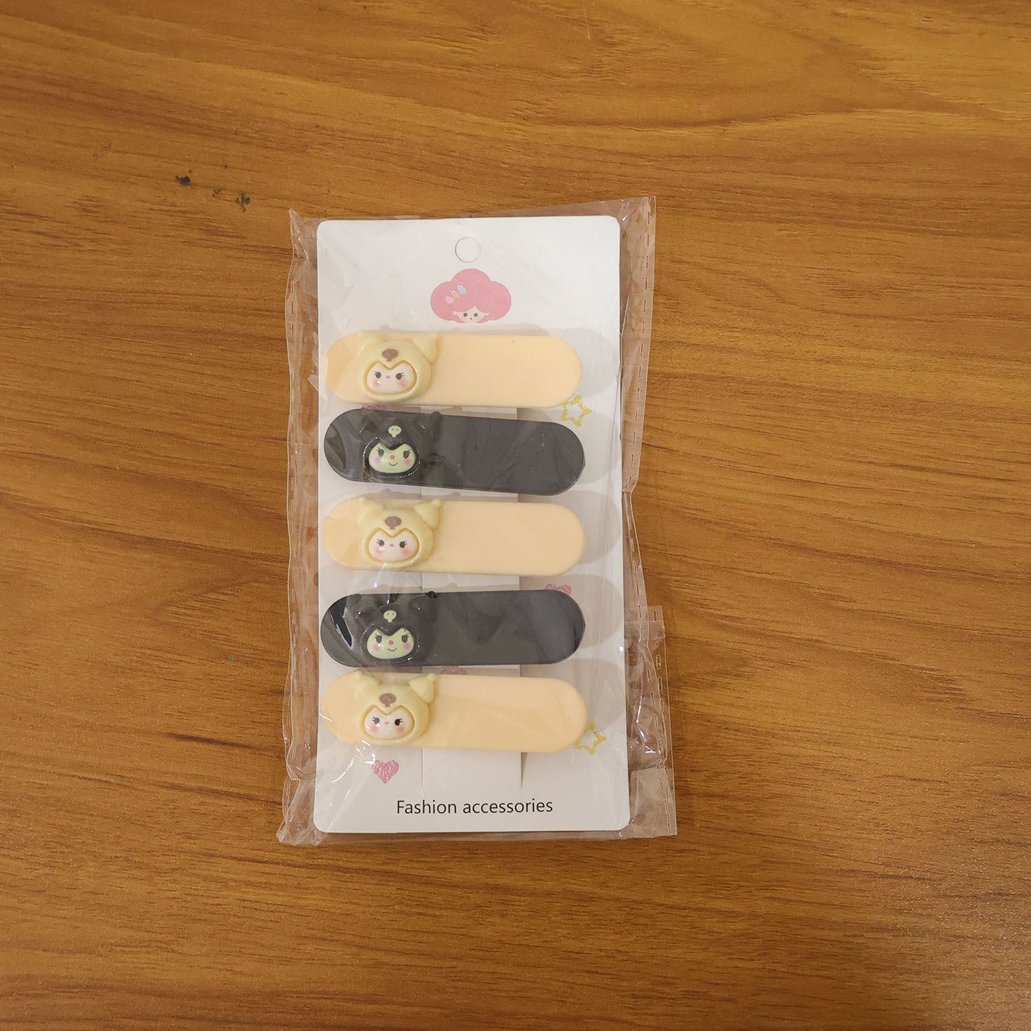 Multi design cartoon hair clips
