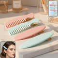 Pastel Comb Hair Clip Set – Lightweight Daily Styling Pack of 4