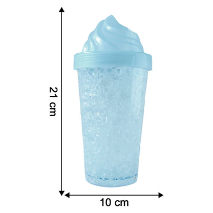 Cute Ice Cream Swirl Design Tumbler Sipper Bottle (500 ML, 1 Pc)