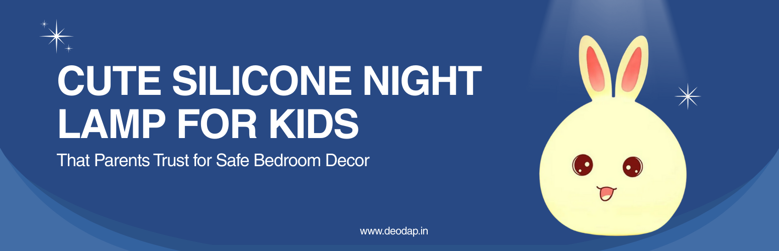 Cute Silicone Night Lamp for Kids That Parents Trust for Safe Bedroom Decor