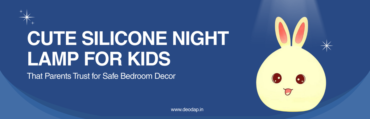 Cute Silicone Night Lamp for Kids That Parents Trust for Safe Bedroom Decor