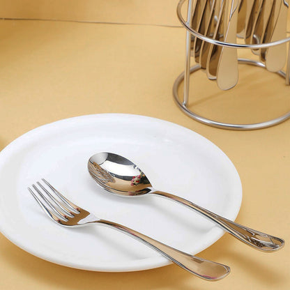 Apex Premium Stainless Steel Cutlery (16  Pc / Set)