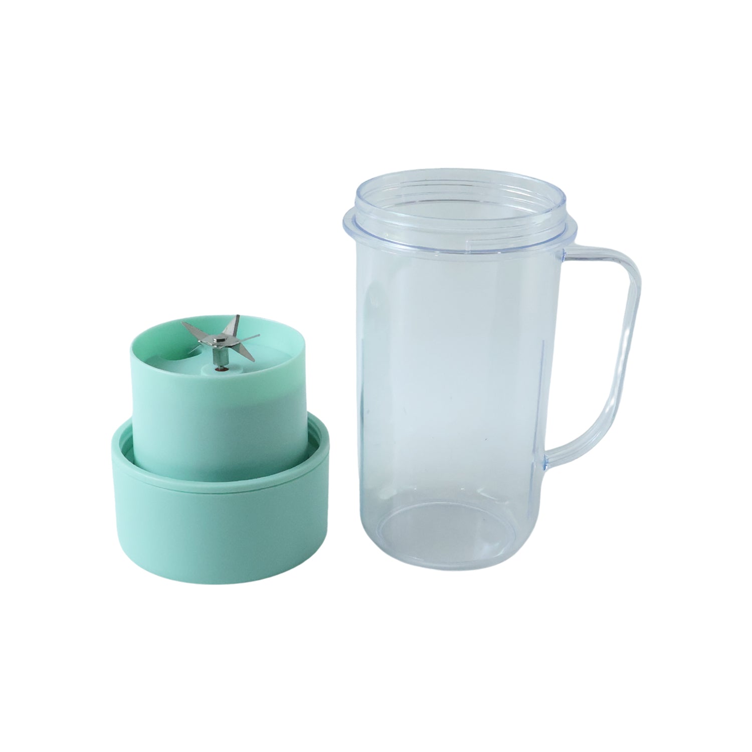 Portable Juicer 420 ML USB Rechargeable Blender Bottle for Home (1 Pc)