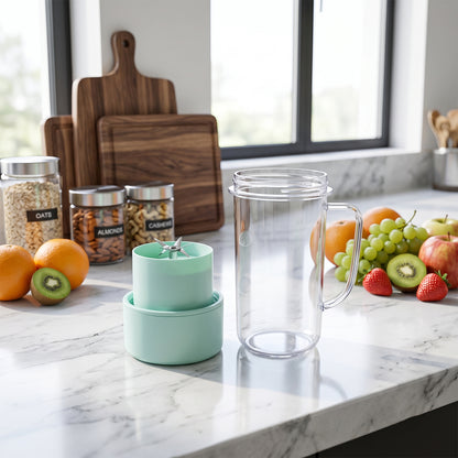 Portable Juicer 420 ML USB Rechargeable Blender Bottle for Home (1 Pc)