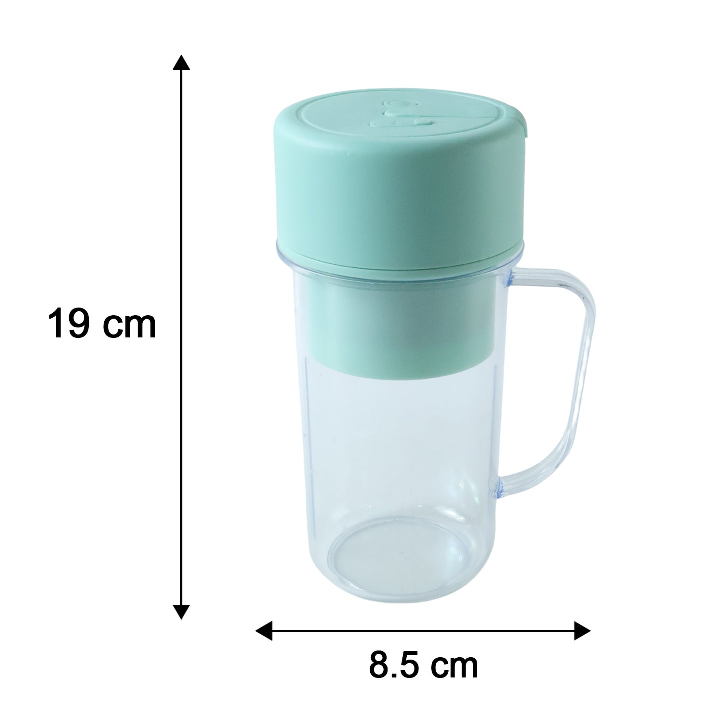 Portable Juicer 420 ML USB Rechargeable Blender Bottle for Home (1 Pc)