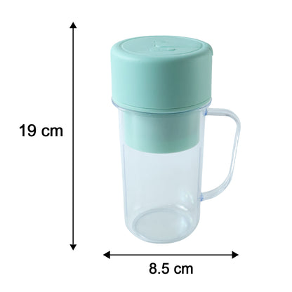 Portable Juicer 420 ML USB Rechargeable Blender Bottle for Home (1 Pc)