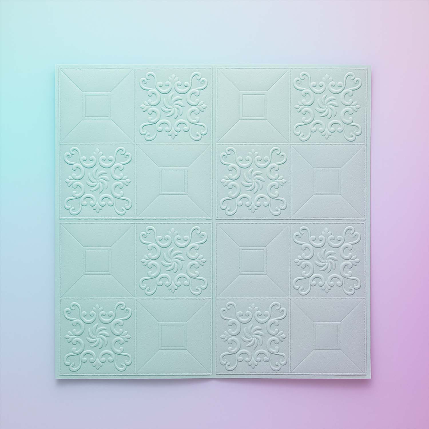 Wallpaper 3D Foam Wallpaper Sticker Panels (70 x 70 Cm / 1 Pc)