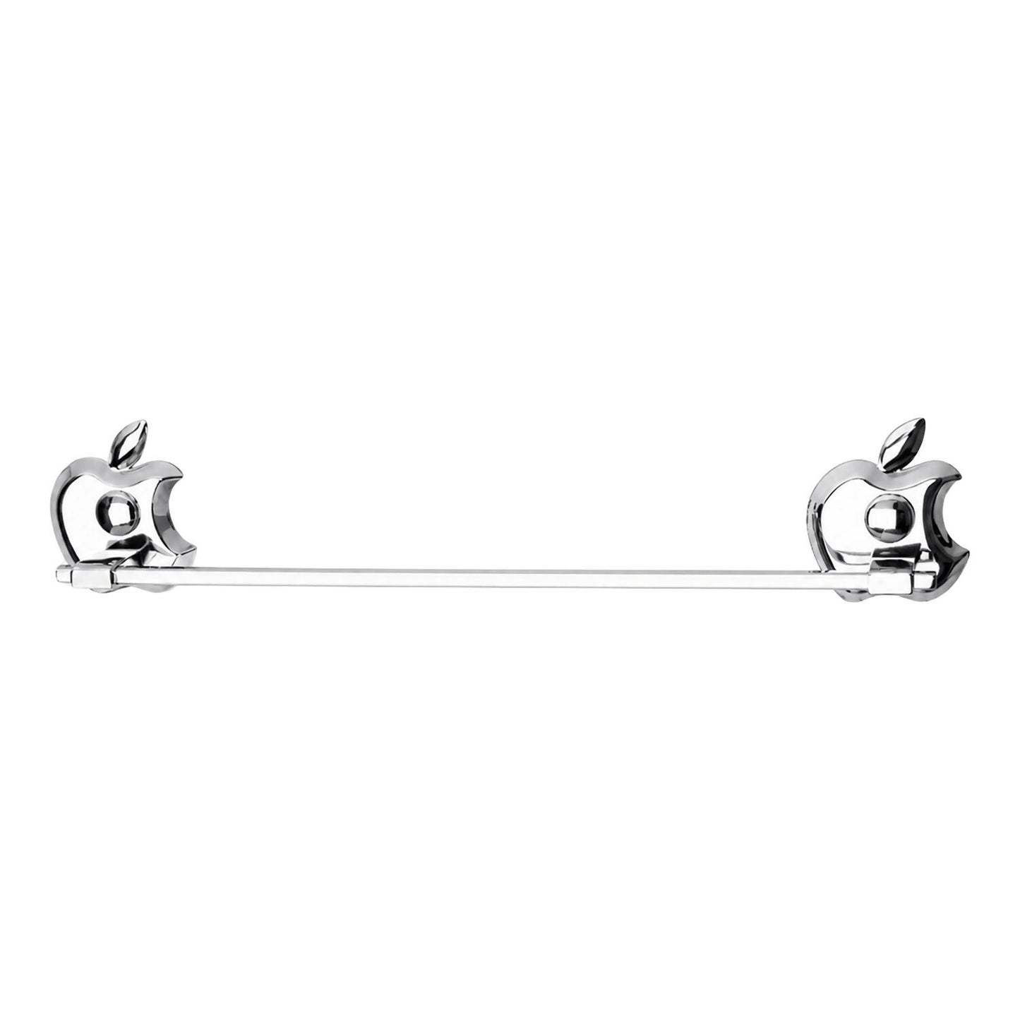 Quick-install stainless steel wall-mounted apple towel stand