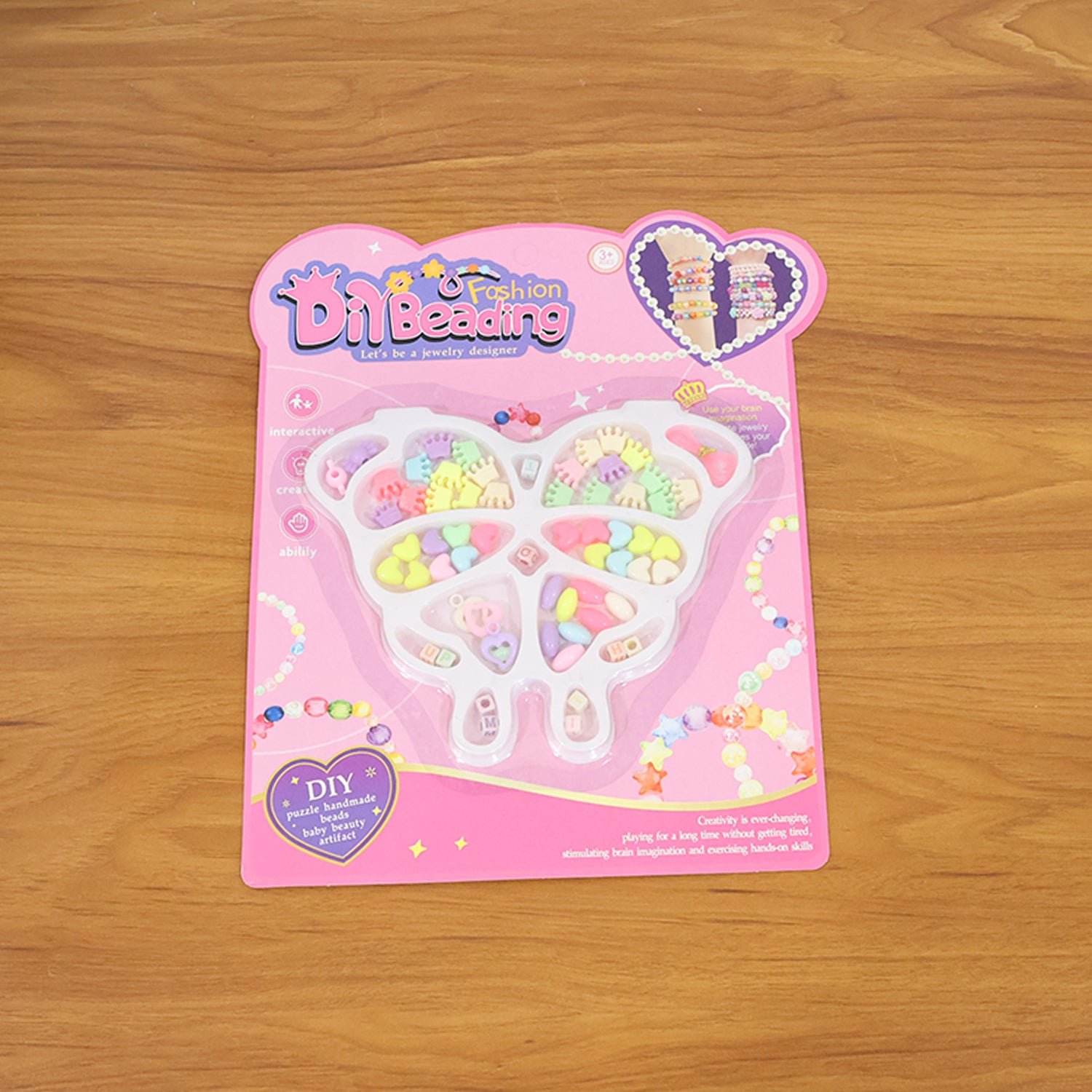 DIY Fashion Beading Jewellery Making Kit (1 Set)