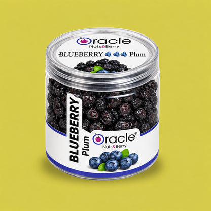 Dried Blueberry Plum Premium Sweet and Tangy Candied Berries Natural Treat (180g)