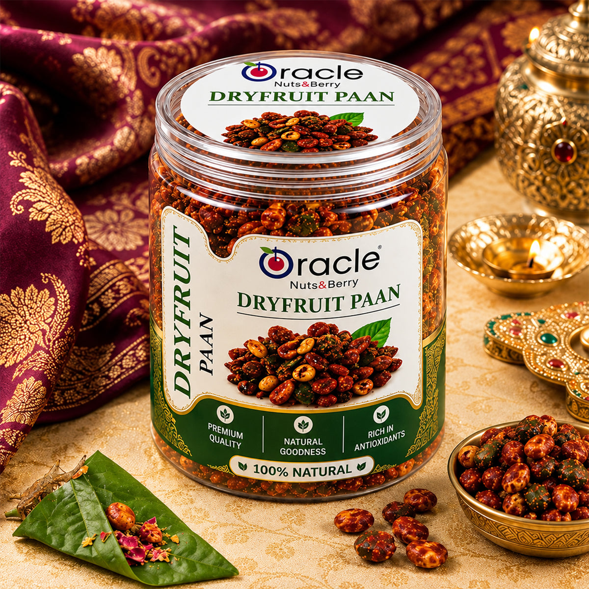 Dryfruit Paan Delight Premium Sweet Royal Paan Mukhwas Mouth Freshener Mix (150g)