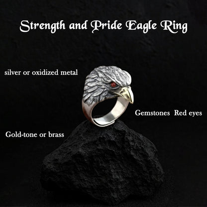 Strength and Pride Eagle Ring