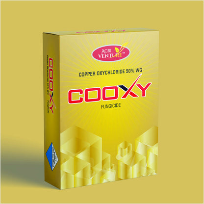 AgriVenture COOXY (Copper Oxychloride 50 % WP) Broad Spectrum Fungicide, Effective Against Fungus. (500Gm)